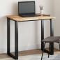 Preview: ARDEBO.de - Tischplatte Rechteckig 100x60x2 cm Massivholz Akazie