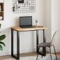 Preview: Tischplatte Rechteckig 100x60x2 cm Massivholz Akazie