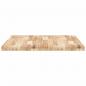 Preview: Tischplatte Rechteckig 100x80x4 cm Massivholz Akazie