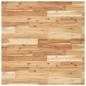 Preview: Tischplatte Quadratisch 80x80x2 cm Massivholz Akazie