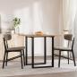 Preview: Tischplatte Quadratisch 80x80x2 cm Massivholz Akazie