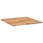Preview: Tischplatte Quadratisch 80x80x2 cm Massivholz Akazie