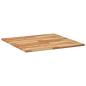 Preview: Tischplatte Quadratisch 80x80x2 cm Massivholz Akazie