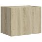 Preview: Wand-Nachttische 2 Stk. Sonoma-Eiche 45x30x35 cm