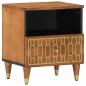 Preview: Nachttische 2 Stk. 40x33x46 cm Massivholz Mango
