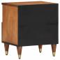 Preview: Nachttische 2 Stk. 40x33x46 cm Massivholz Mango