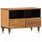 Preview: ARDEBO.de - TV-Schrank 70x33x46 cm Massivholz Mango