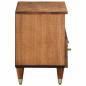 Preview: TV-Schrank 70x33x46 cm Massivholz Mango