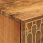 Preview: Beistellschrank 60x33x75 cm Massivholz Mango