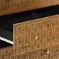 Preview: Beistellschrank 60x33x75 cm Massivholz Mango