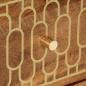Preview: Beistellschrank 60x33x75 cm Massivholz Mango