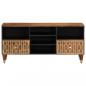 Preview: TV-Schrank 100x33x46 cm Massivholz Mango