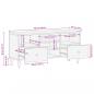 Preview: TV-Schrank 100x33x46 cm Massivholz Mango