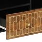 Preview: TV-Schrank 100x33x46 cm Massivholz Mango