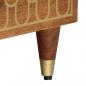 Preview: TV-Schrank 100x33x46 cm Massivholz Mango