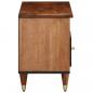 Preview: TV-Schrank 100x33x46 cm Massivholz Mango
