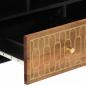 Preview: TV-Schrank 100x33x46 cm Massivholz Mango