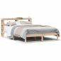 Preview: Massivholzbett ohne Matratze 150x200 cm Kiefernholz