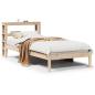 Preview: Massivholzbett ohne Matratze 100x200 cm Kiefernholz