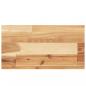 Preview: Tischplatte 40x20x4 cm Rechteckig Massivholz Akazie