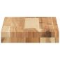 Preview: Tischplatte 40x20x4 cm Rechteckig Massivholz Akazie