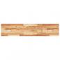 Preview: Tischplatte Rechteckig 160x30x2 cm Massivholz Akazie