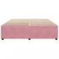 Preview: Bettgestell Rosa 180x200 cm Samt