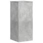 Preview: Pflanzenständer 2 Stk. Betongrau 30x30x70 cm Holzwerkstoff