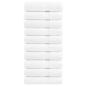 Preview: ARDEBO.de - Premium-Handtücher SOLUND 10 Stk. Weiß 50x100cm 600 g/m²