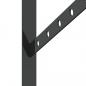 Preview: Regalträger 4 Stk. 23,5x2,5x15,5 cm Schwarz Edelstahl