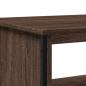 Preview: Couchtisch Braun Eichen-Optik 75x51x40 cm Holzwerkstoff