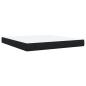 Preview: Boxspringbett mit Matratze Schwarz 180x200 cm Samt