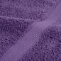 Preview: Premium-Handtücher SOLUND 10 Stk. Lila 100x200 cm 600 g/m²