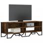 Preview: ARDEBO.de - TV-Schrank Räuchereiche 122x34x41 cm Holzwerkstoff