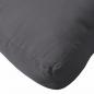 Preview: Palettenkissen Anthrazit 120x40x12 cm Stoff