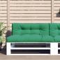 Preview: ARDEBO.de - Palettenkissen Grün 120x40x12 cm Stoff