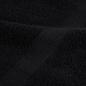 Preview: Premium-Handtücher SOLUND 2 Stk. Schwarz 100x200 cm 600 g/m²