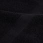 Preview: Premium-Handtücher SOLUND 2 Stk. Schwarz 100x200 cm 600 g/m²