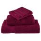 Preview: 8 tlg. Premium-Handtuch-Set SOLUND Bordeaux 600 g/m²