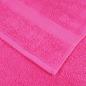 Preview: Premium-Saunatücher SOLUND 10 Stk. Rosa 80x200 cm 600 g/m²