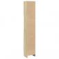 Preview: Badezimmerschrank Sonoma-Eiche 32x25,5x190 cm Holzwerkstoff