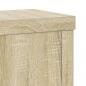Preview: Pflanzenständer 2 Stk. Sonoma-Eiche 10x10x18 cm Holzwerkstoff