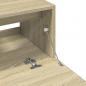 Preview: Waschbeckenunterschrank Sonoma-Eiche 59x37x59 cm Holzwerkstoff