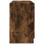 Preview: Waschbeckenunterschrank Räuchereiche 78x37x59 cm Holzwerkstoff