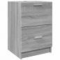Preview: Waschbeckenunterschrank Grau Sonoma 40x37x59 cm Holzwerkstoff