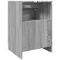 Preview: Waschbeckenunterschrank Grau Sonoma 40x37x59 cm Holzwerkstoff