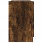 Preview: Waschbeckenunterschrank Räuchereiche 59x37x59 cm Holzwerkstoff