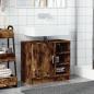 Preview: Waschbeckenschrank Räuchereiche 63x29x55 cm Holzwerkstoff