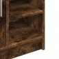 Preview: Waschbeckenschrank Räuchereiche 63x29x55 cm Holzwerkstoff
