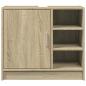 Preview: Waschbeckenunterschrank Sonoma-Eiche 63x29x55 cm Holzwerkstoff